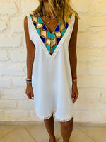 White Milly Statement Dress