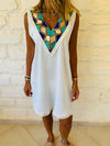 White Milly Statement Dress