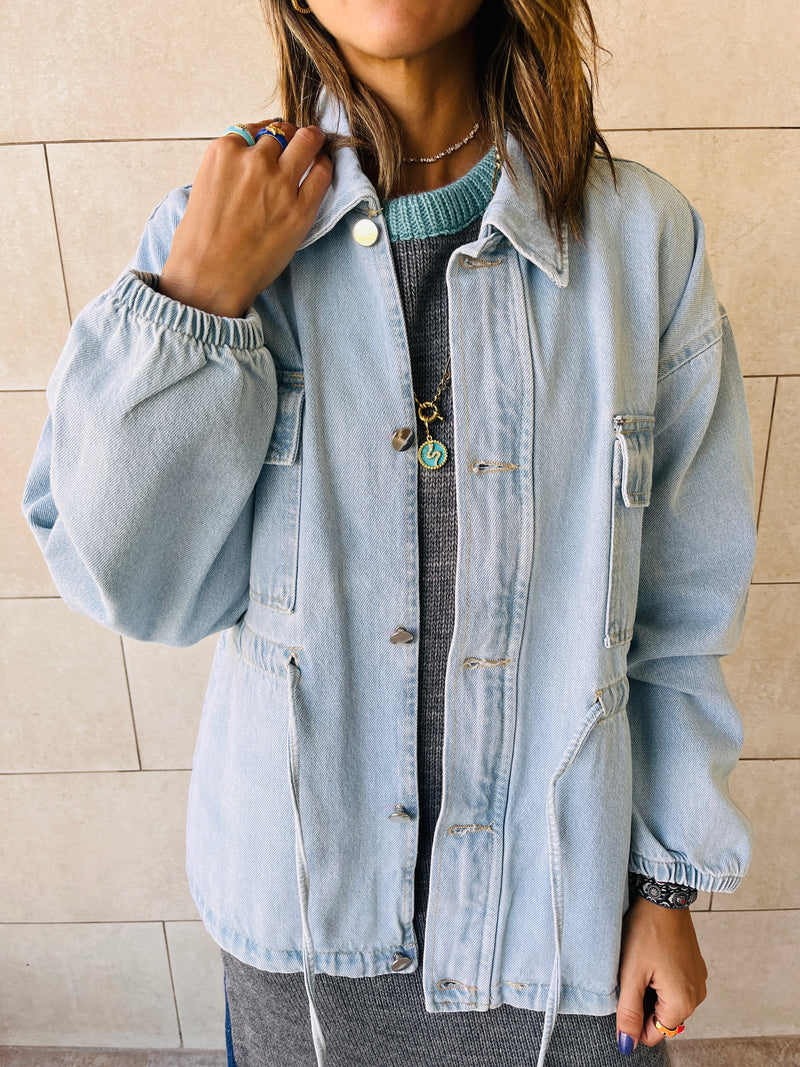 Light Blue Traveler Denim Jacket