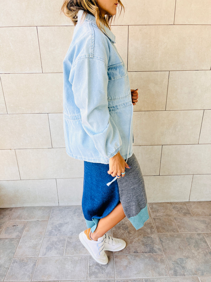 Light Blue Traveler Denim Jacket