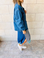 Dark Blue Traveler Denim Jacket