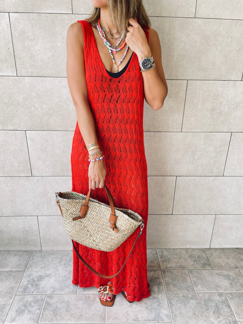 Rouge Beach Ready Crochet Dress