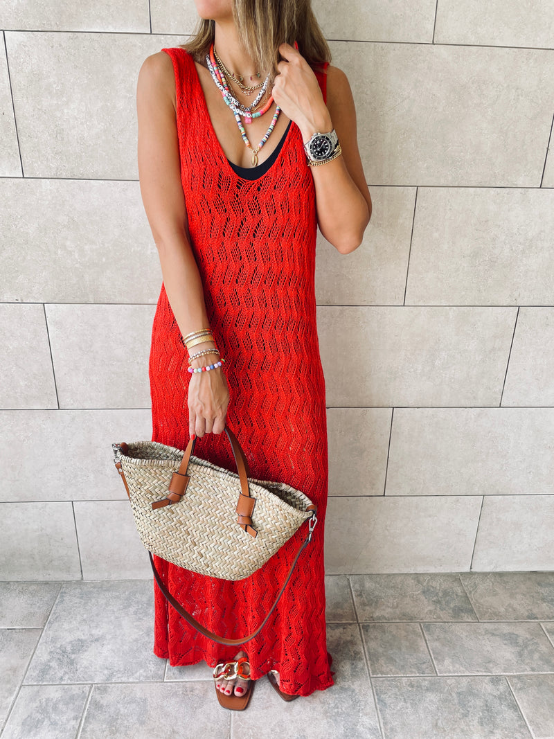 Rouge Beach Ready Crochet Dress
