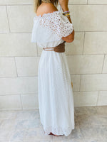 White Grecian Dress