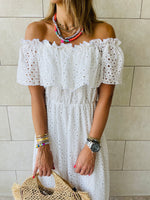 White Grecian Dress