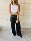 Luxe Satin Flare pants