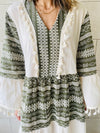 Beige Hostess Dress