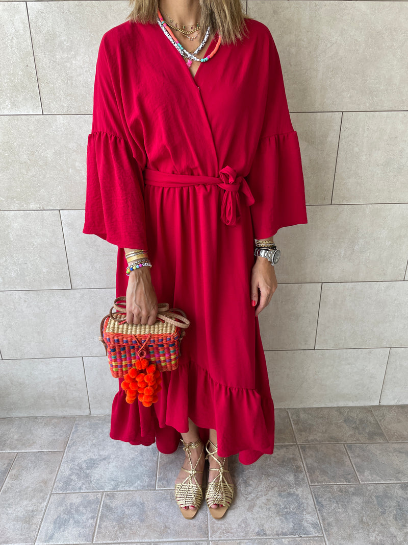 Rouge Athena Dress
