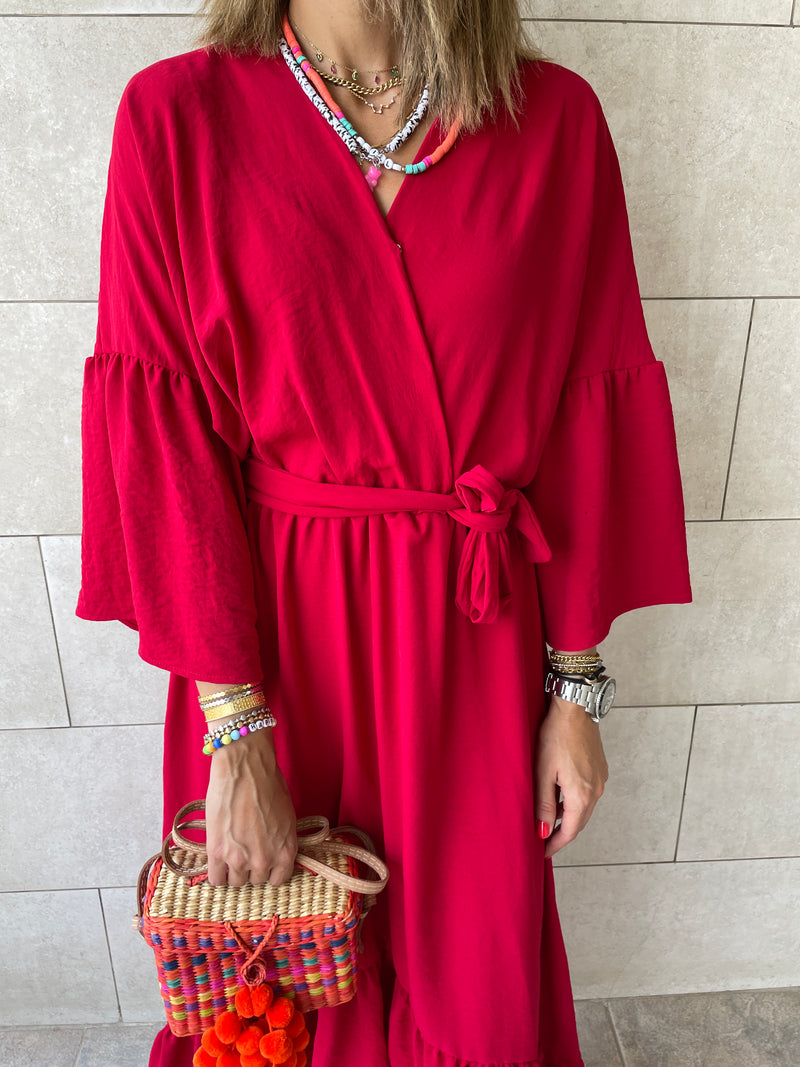 Rouge Athena Dress