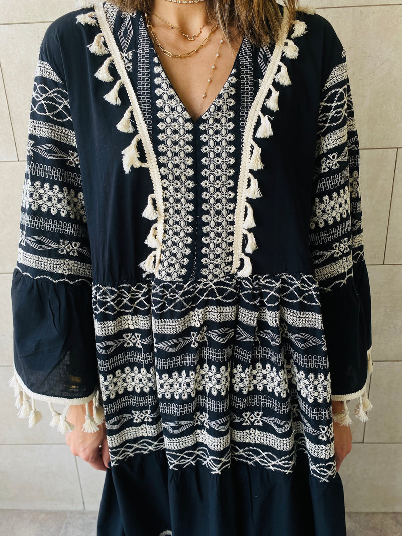 Black Hostess Dress