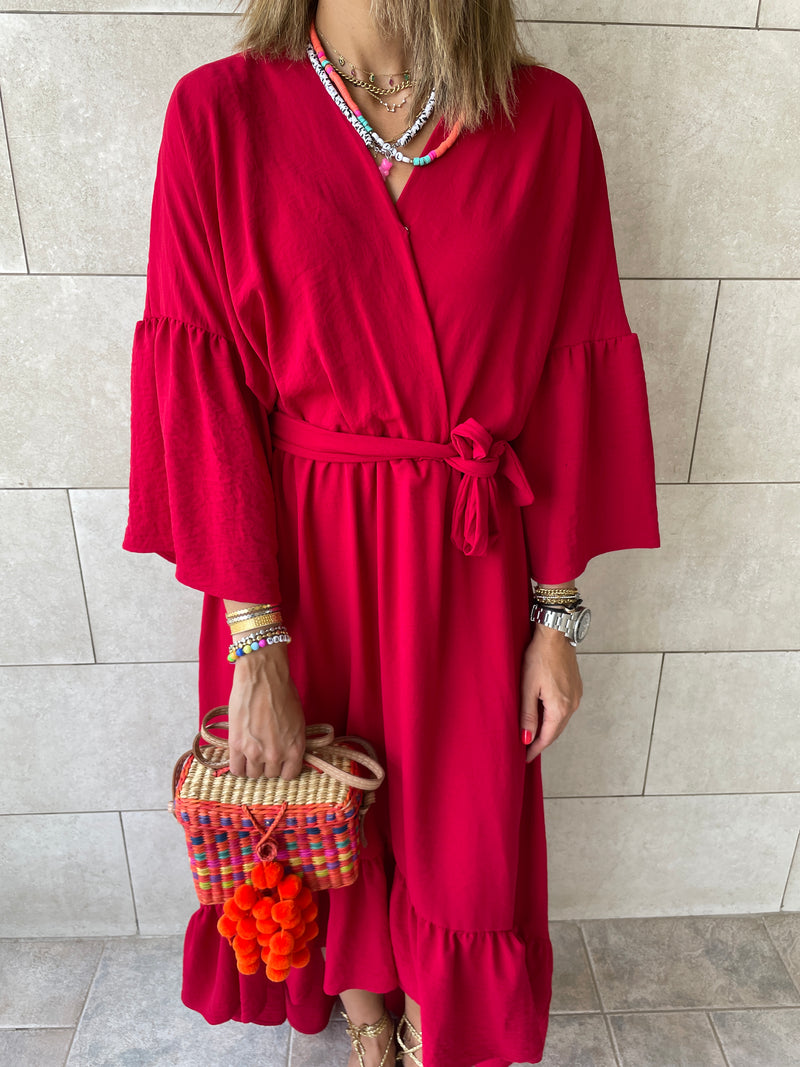 Rouge Athena Dress