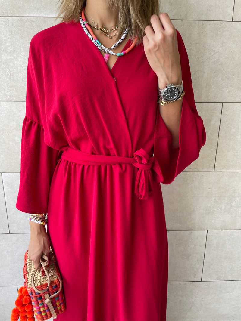 Rouge Athena Dress