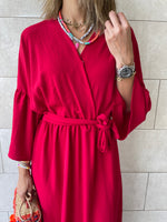 Rouge Athena Dress