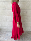 Rouge Athena Dress