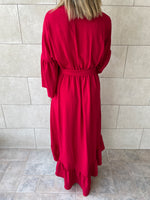 Rouge Athena Dress