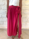 Fuchsia Wrap Skirt