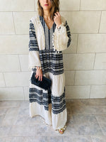 White Hostess Dress