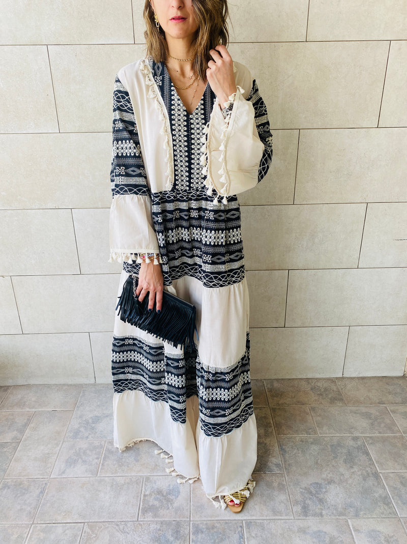 White Hostess Dress
