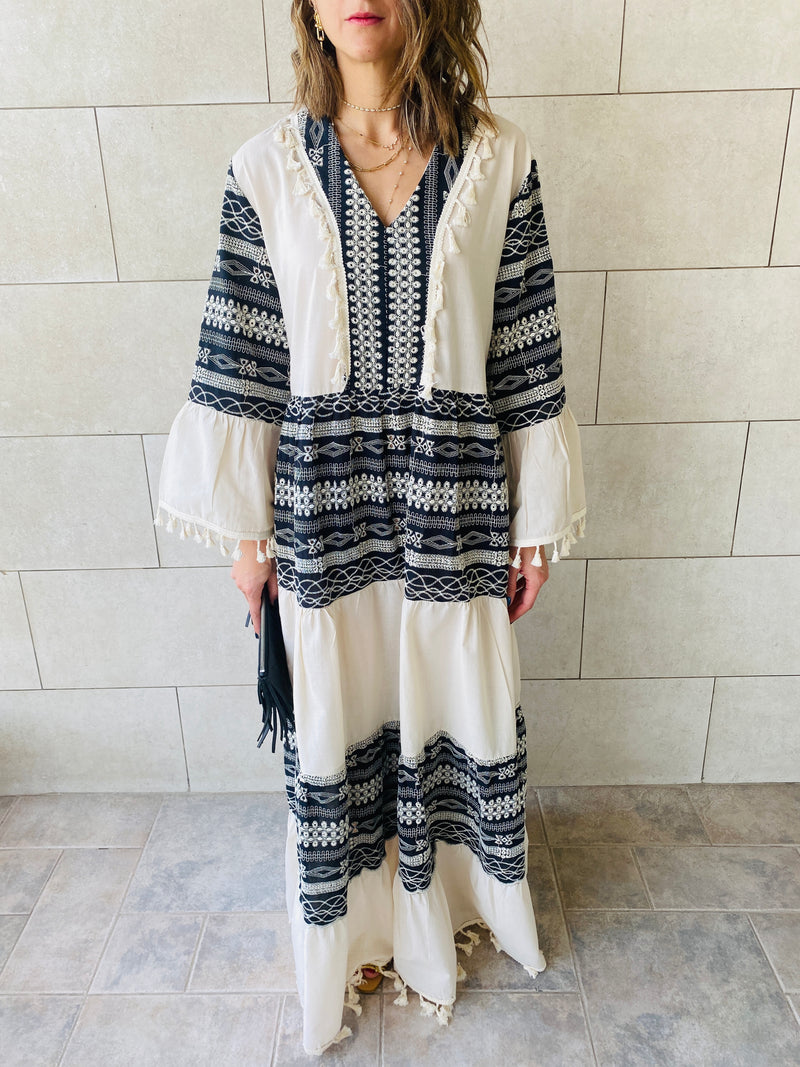 White Hostess Dress