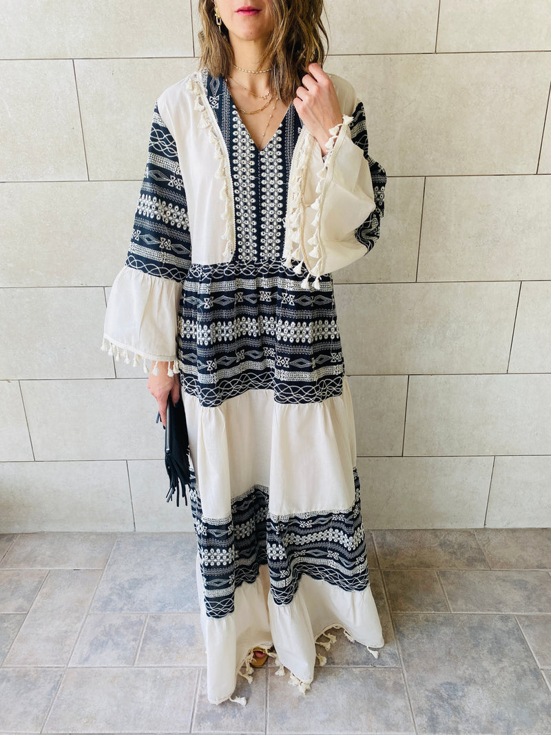 White Hostess Dress