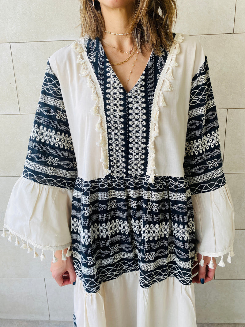 White Hostess Dress