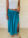 Turquoise Wrap Skirt