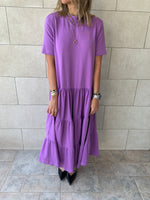 Lilac Tiered Dress