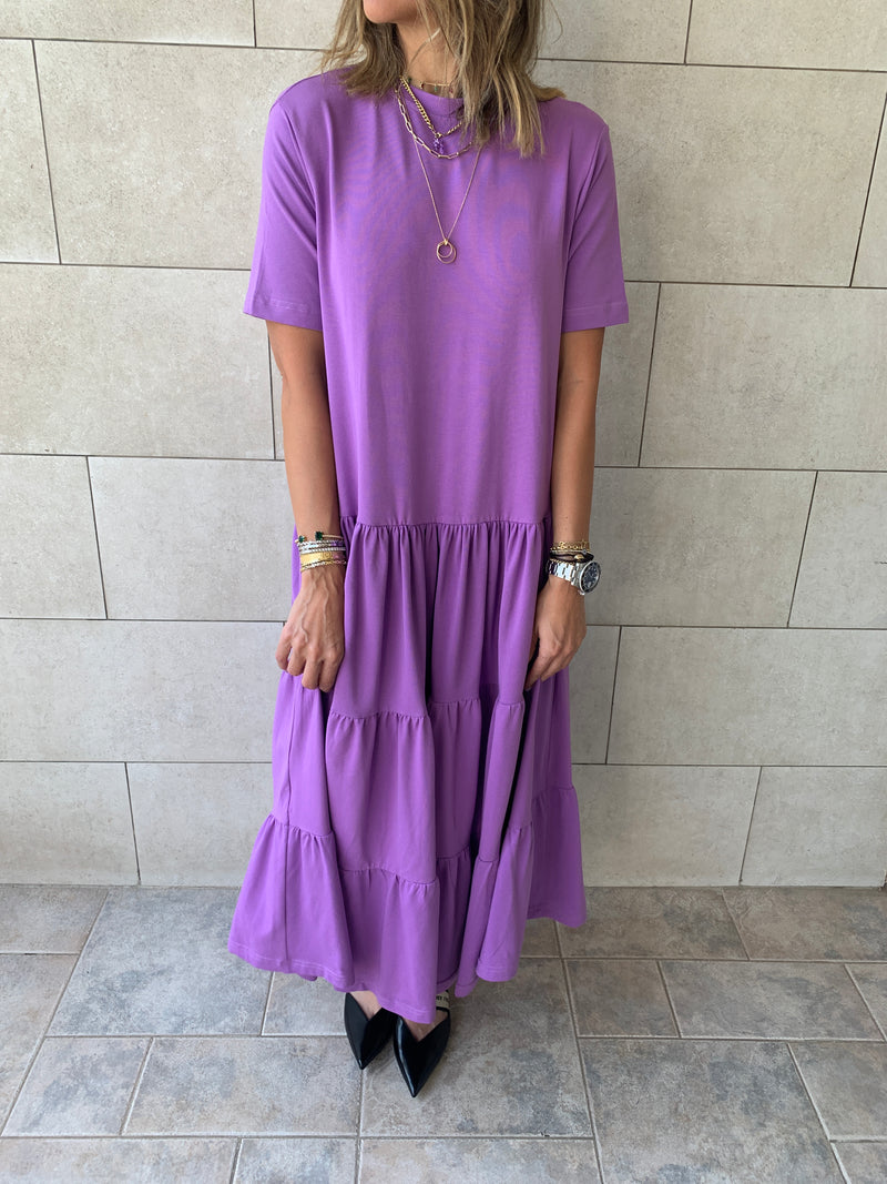 Lilac Tiered Dress