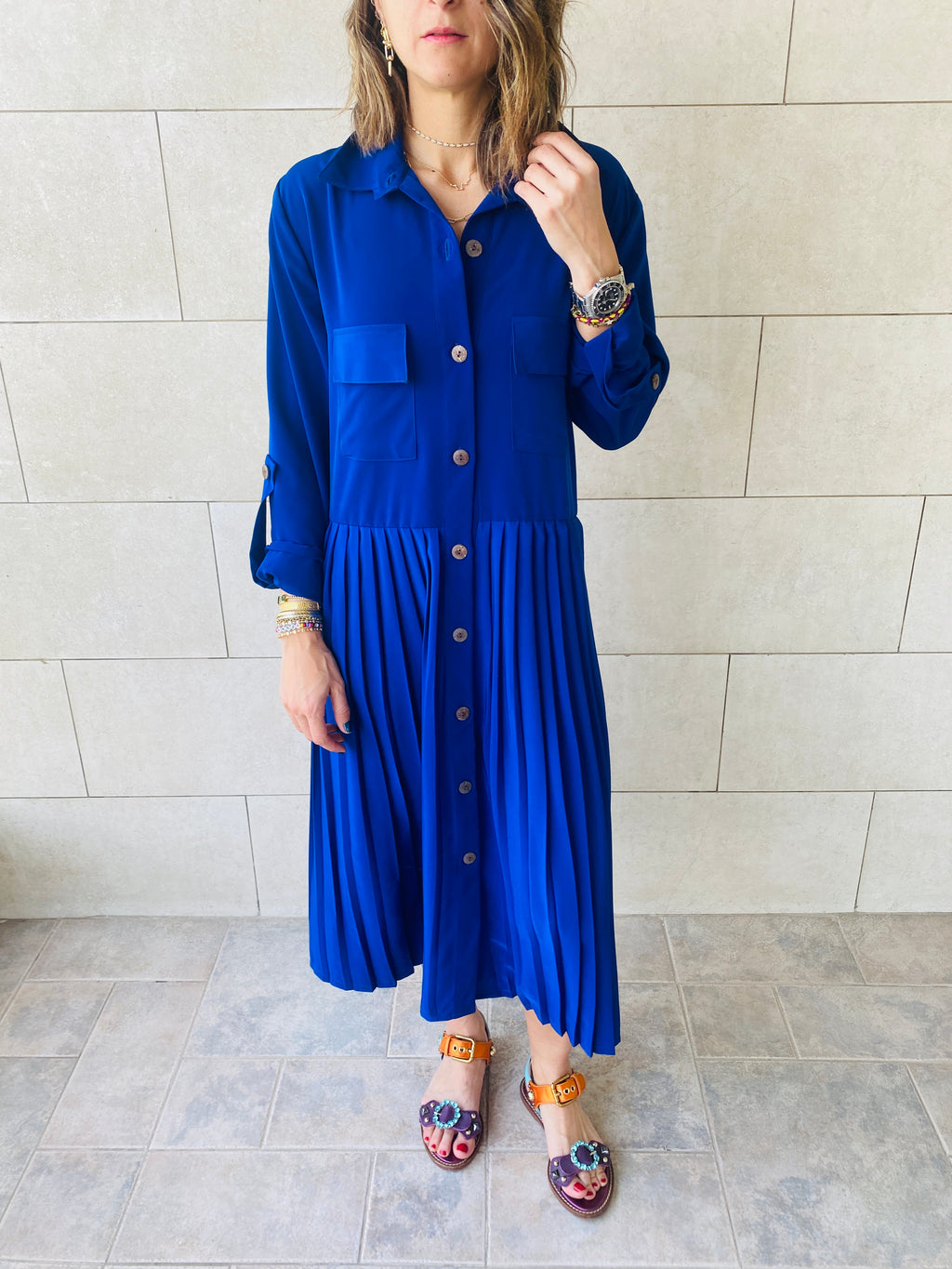 Blue Aria Dress