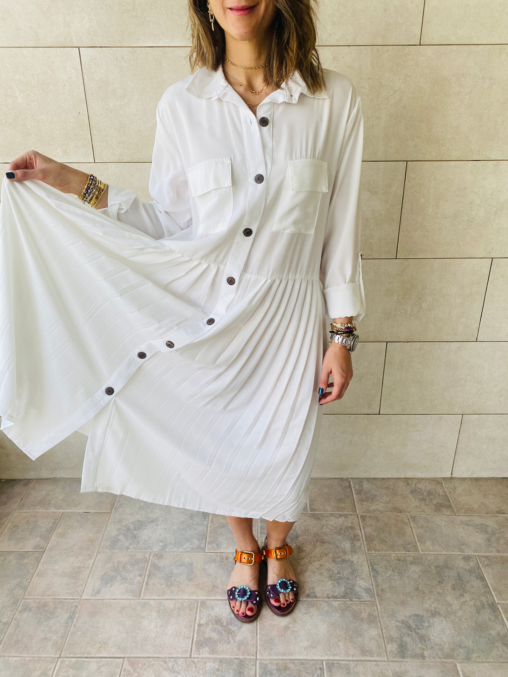 White Aria Dress