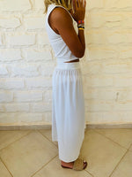 White Wrap Skirt