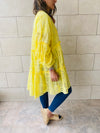 Yellow Anglaise Kimono