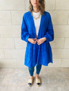 Blue Anglaise Kimono