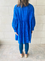 Blue Anglaise Kimono
