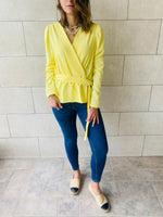 Yellow Buckle Top