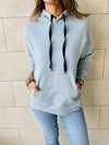 Baby Blue Hoodie Sweatshirt