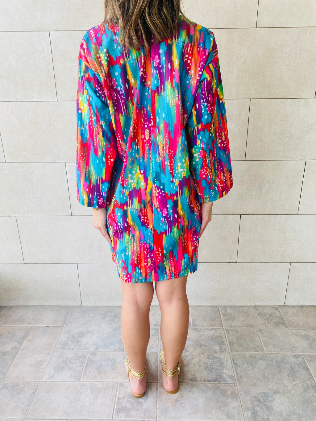Confetti Printed Dress