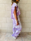 3 Piece Lilac Tie Dye Set