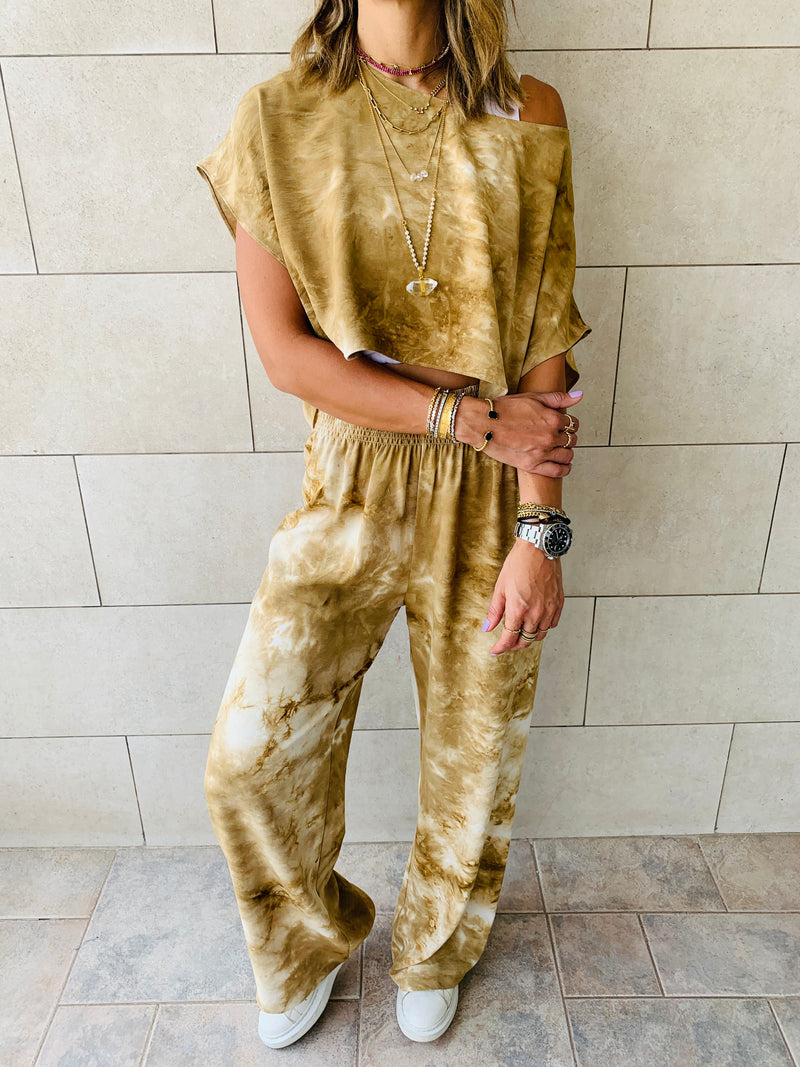 3 Piece Earth Tie Dye Set