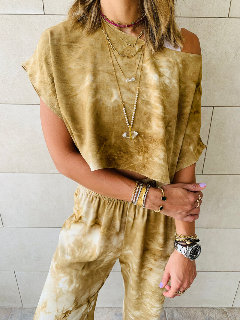 3 Piece Earth Tie Dye Set