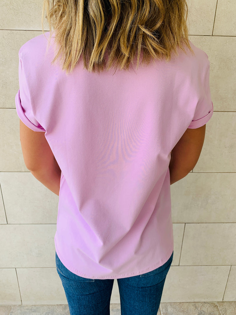 Lilac & Mint Crew T-Shirt Set