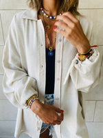 Beige Linen Shirt