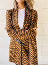 Edgy Zebra Blazer