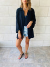 Black Linen Shirt