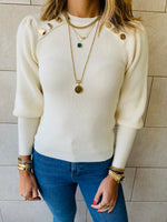 Ivory Le Goldie Pullover