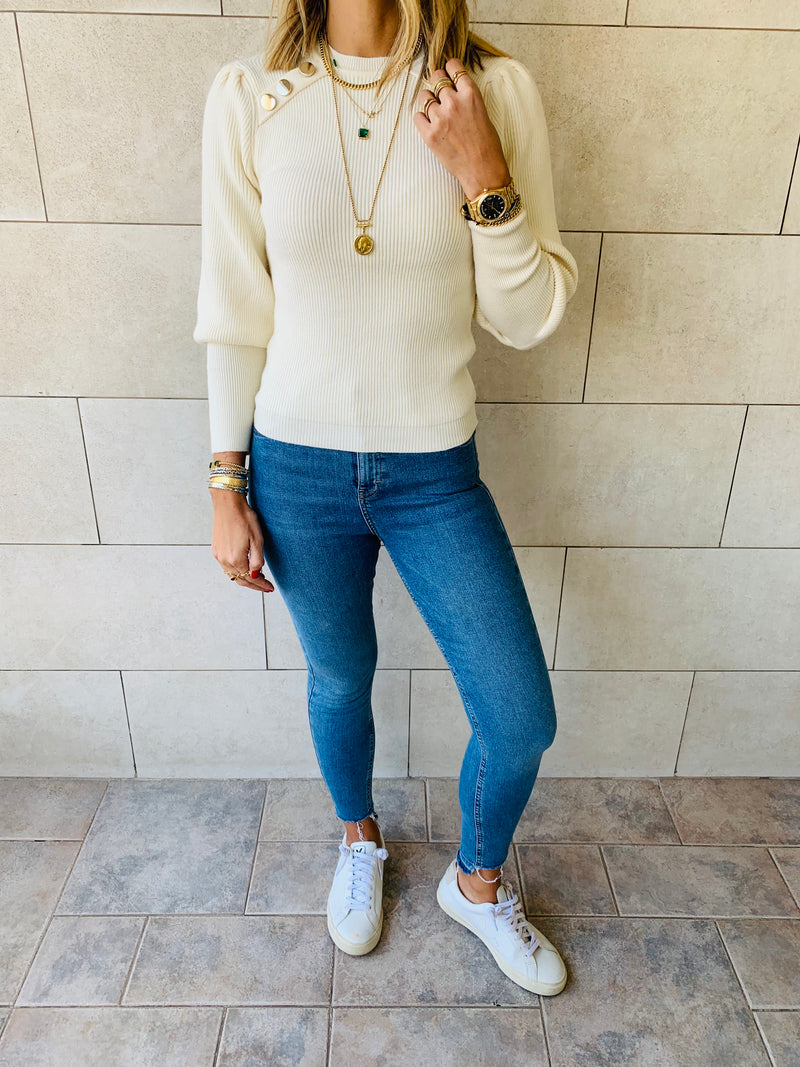 Ivory Le Goldie Pullover