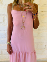 Rosie Back Tie Tiered Dress