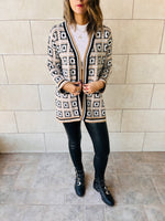 Beige Majolica Cardigan