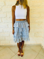 Anglaise Tiered Skirt