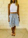 Anglaise Tiered Skirt